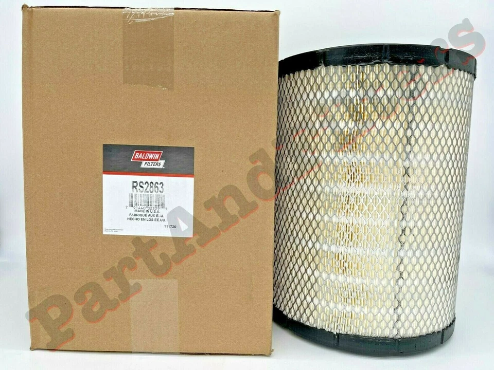 RS2863 Baldwin Air Filter  Replaces Ford F3HZ-9601-A, GMC 15619013, RE34962 - Image 2 of 2