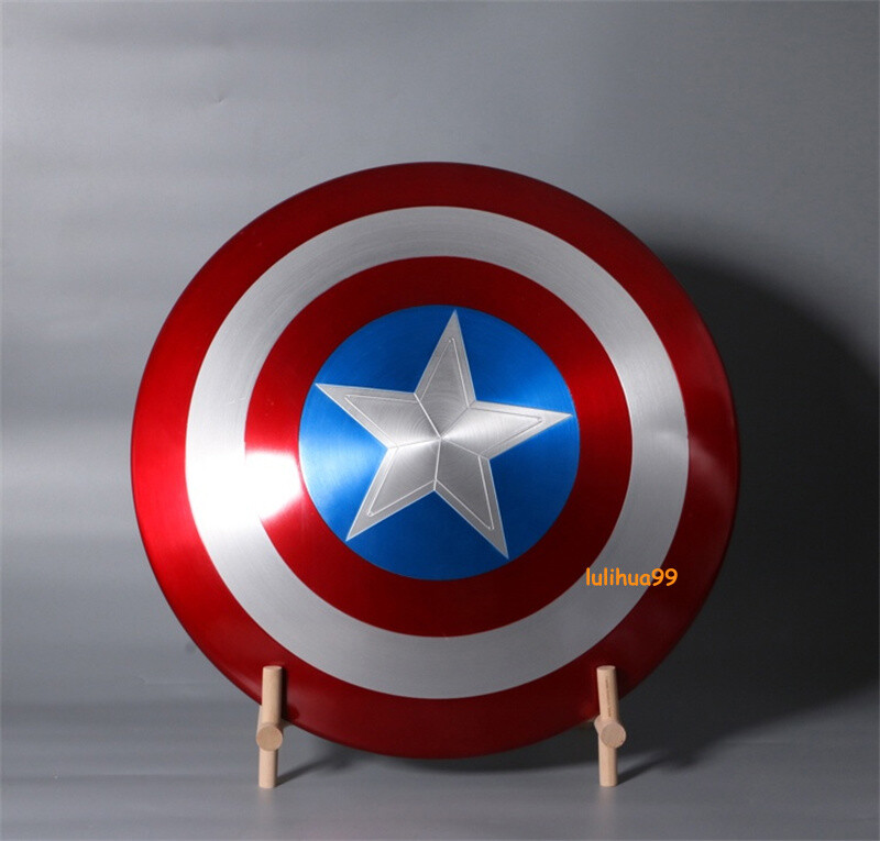 US! Captain America 75th Anniversary Avengers Shield Metal 1:1