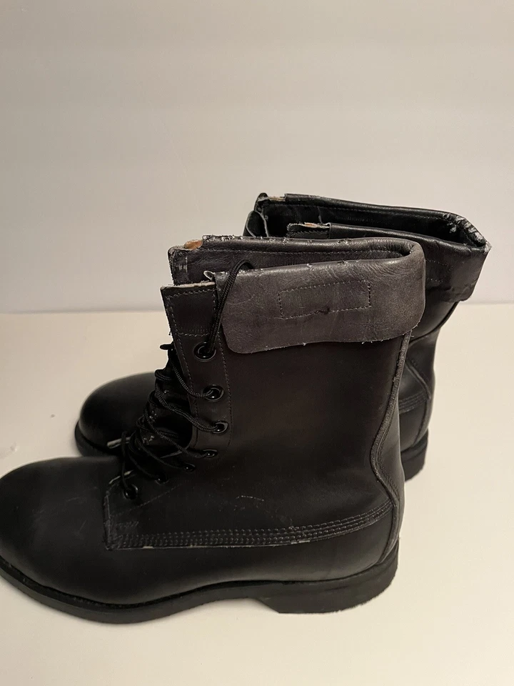 Botas de combate de trabajo Craddock-Terry 1985 punta de acero EE. UU. para hombre 6 Foto 3 de 4