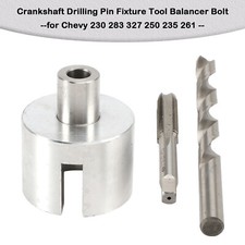 Crankshaft Drilling Pin Fixture Tool Balancer Bolt Fit For Chevy 230 283 327 Crankshaft Drilling Pin Fixture Tool Balancer Bolt Fit For Chevy 230 283 327