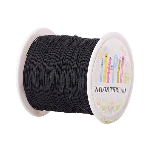 145yds/Roll 27 Color Nylon Threads Jewelry Beading Cords String Crafting 0.5mm - Picture 52 of 121