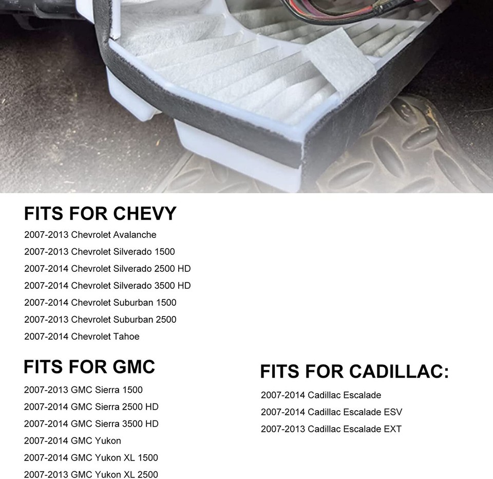 88 93 Chevy 3Pc Bumper Filler Kit GMC Truck, Center & Extension Filler Ends L&R