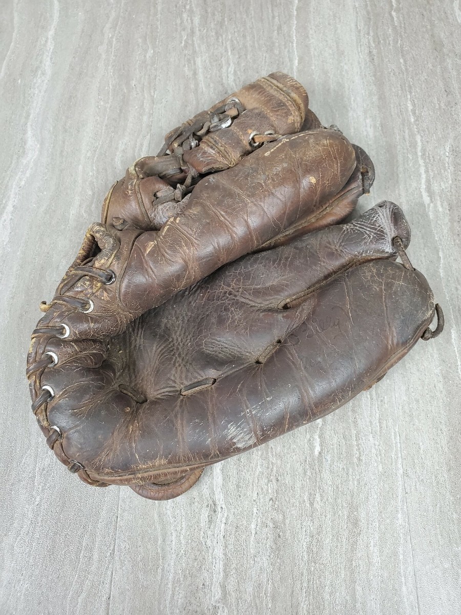 Wilson ビンテージ グローブ 硬式用 1941年 アンティーク Wilson ビンテージ グローブ 硬式用 1941年 アンティーク