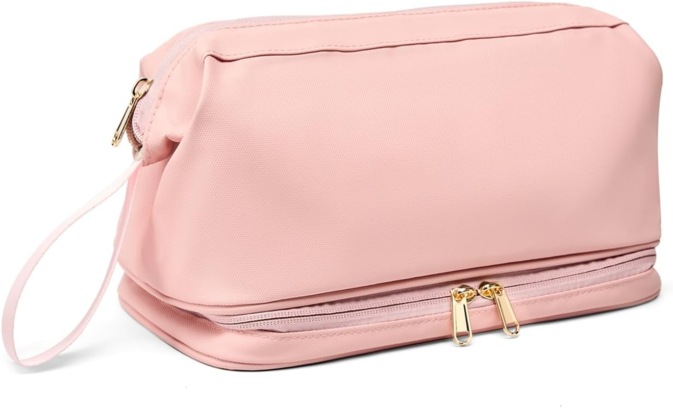 Large Waterproof Travel Toiletry Bag for Men & Women - Makeup Organizer & Dopp Kit