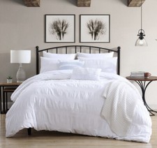 Swift Home 3 PC duvet cover set white