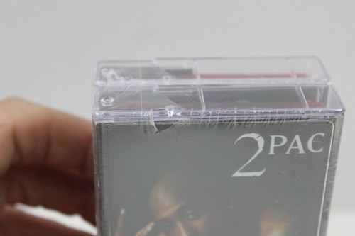 SEALED 2 Pac All Eyez On Me Cassette translucent red Rare Only 3000 double tape - Picture 3 of 10