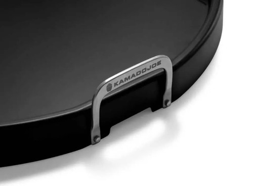 Kamado Joe Steel Griddle for Big Joe Grills 24" Flat-top Non-Stick+Grease Drain - Picture 2 of 5