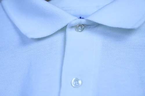 Camisa Reebook Vintage Adulto Mediana Blanca Polo Informal Cuello Manga Corta Para Hombre - Imagen 5 de 10