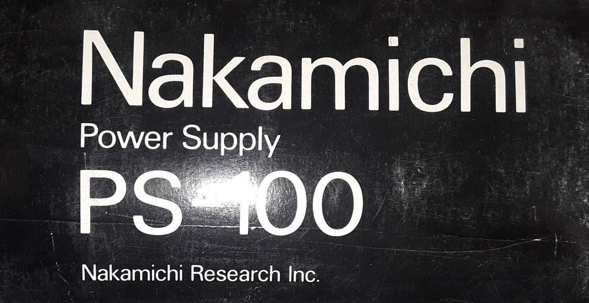 Vintage Nakamichi PS-100 Power Supply | Made in Japan (New