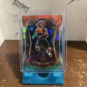 Tyrese Maxey Select 2020-21 RC Rookie Premier Level #174 Tri Color Prizm