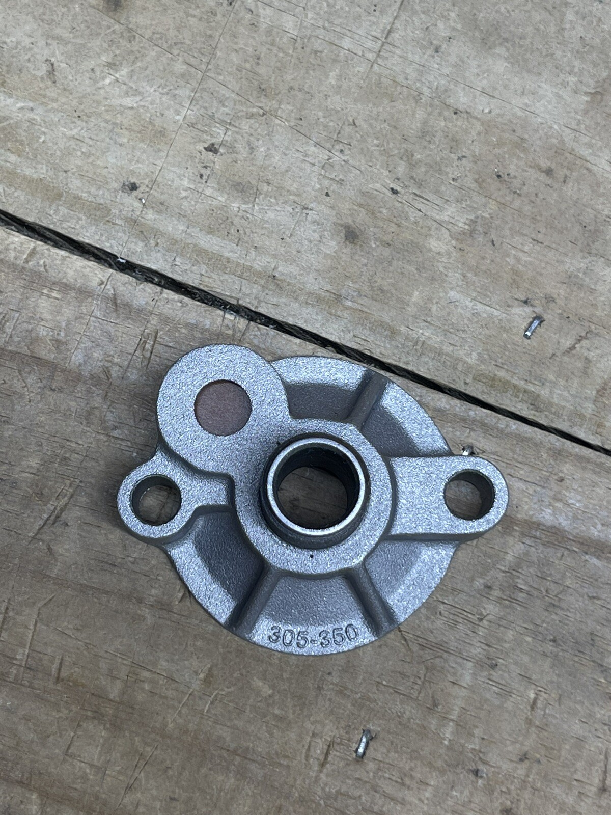 SBC Chevy Oil Filter Adapter SBC Chevrolet 327 350 383 400 GM Filter 2