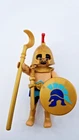 VINTAGE PLAYMOBIL GEOBRA 1990's GREEK SPARTAN w/ WEAPONS EX CONDITION  SEE PICS