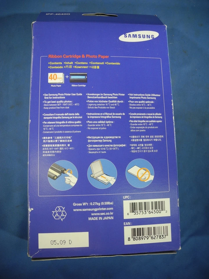 Samsung IPP-4640G cartridge + 40 sheets (original Samsung) - Image 2 of 4
