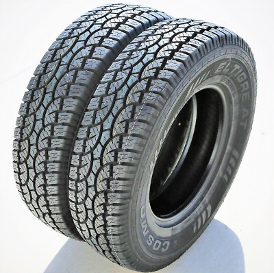 2 Tires Cosmo El Tigre AT 245/75R16 111T A/T All Terrain
