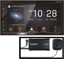 Kenwood Excelon DNX697S Navigation DVD Receiver + SiriusXM Satellite Tuner