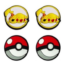pikachu Pokemon with Pokeballs For Crocs Shoe Charms Jibbitz - 4 Pieces