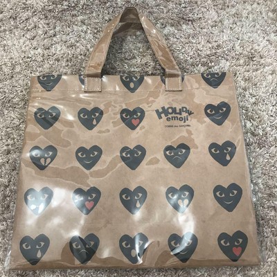 comme des garcons vinyl tote