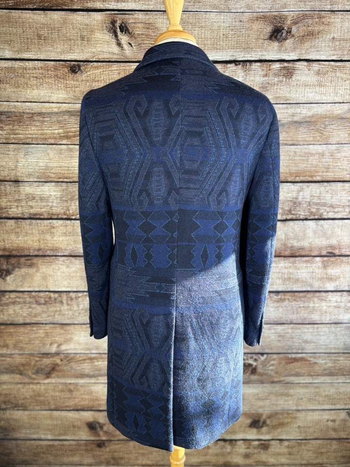 Etro Wool Paisley Overcoat Size S / 36 (46 EUR) - Image 3 of 4
