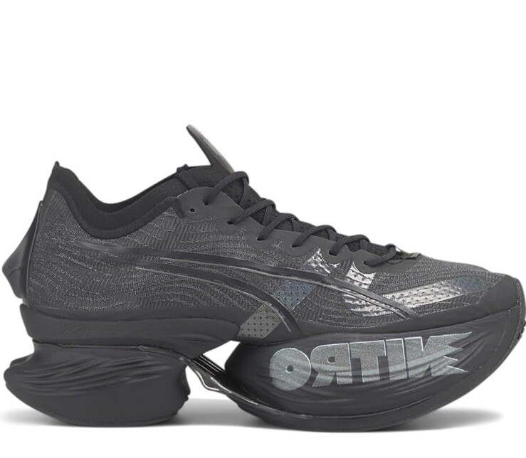 PUMA Fastroid Black-CASTLEROCK Unisex Trainers Size 7.5/41.5 image 6