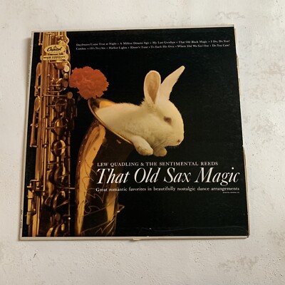 That Old Sax Magic LP VG+ ST 1505 Vinyl Record Capitol Rainbow