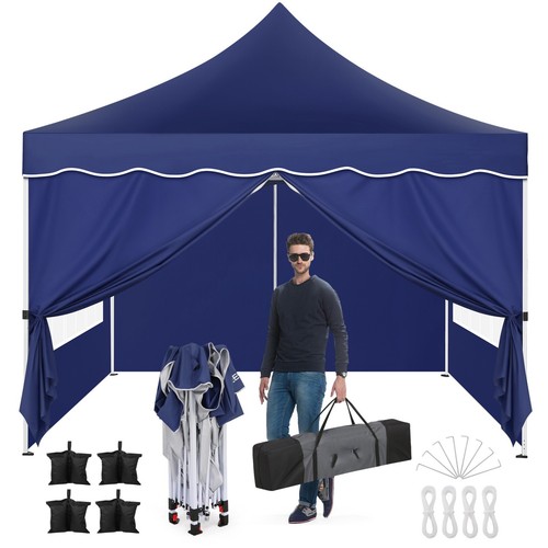 10x10' Commercial Pop UP Canopy Party Tent Folding Waterproof Gazebo Heavy Duty - Bild 6 von 77