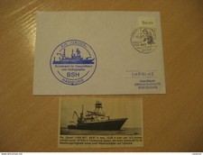 Fs Gauss Hamburgo Hidrografía Oceanografía Investigación Barco Cubierta Lubeck 1991 Cancelar