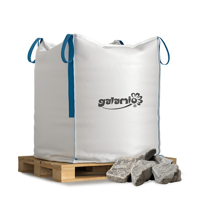 BigBag 1000 kg Gneis Schotter 50 mm   Gehweg | Garten Deko Terrasse Weg Dekor