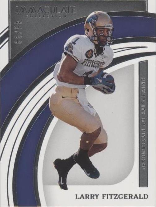 2022 Panini Immaculate Collection Collegiate Larry Fitzgerald #35 - 1 of 2