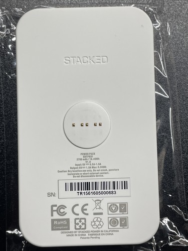 Magnetic Stacked Charging Power Pack Gold 2750mAh SBTPK01 - Picture 5 of 6