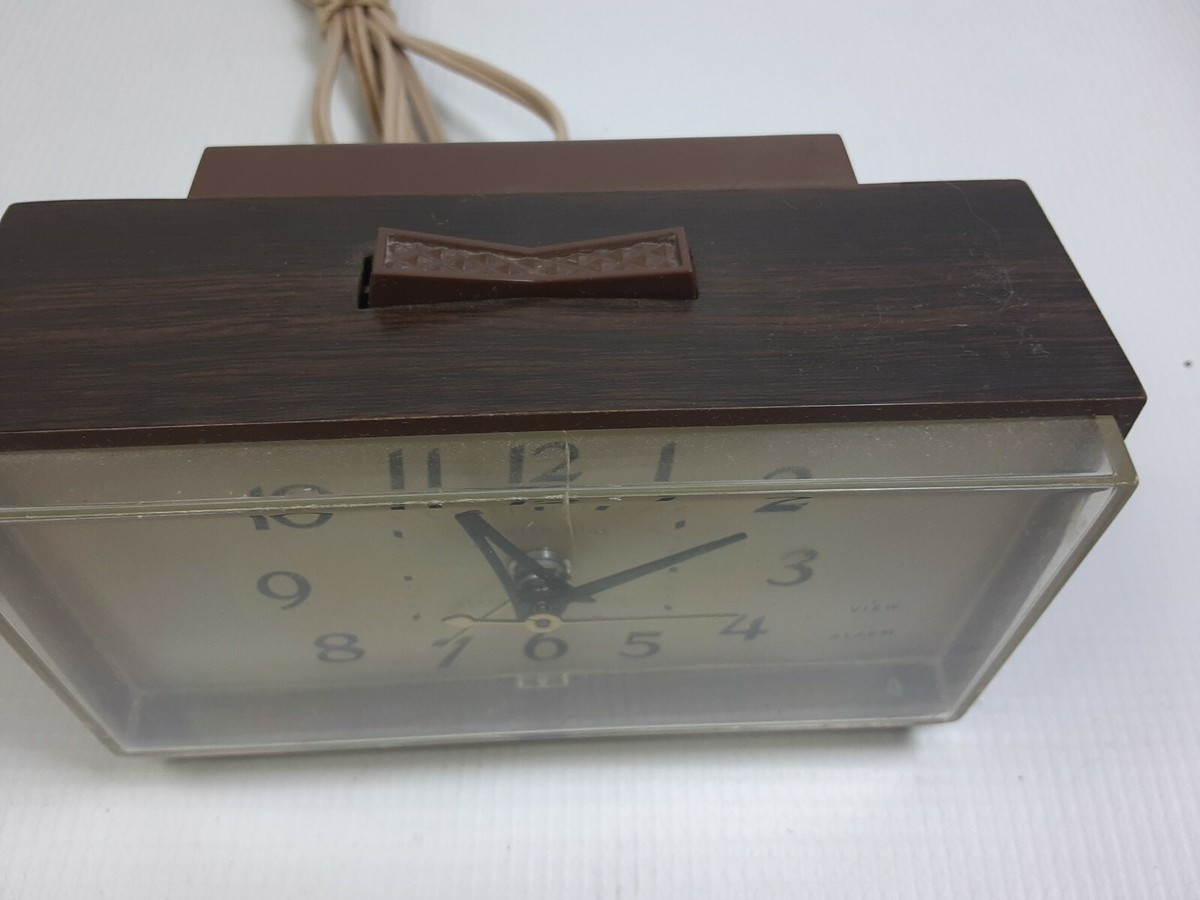 GE アラームクロック used Vintage GE 1960s Alarm Clock General Electric Retro #7270-5
