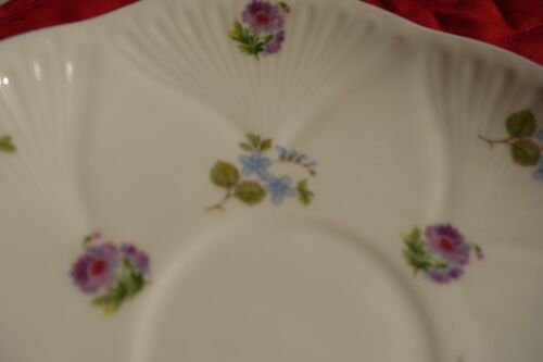 Vintage Shelley Fine Bone China England NUMBER # 47 Teetasse Teller Violett Blumen - Bild 5 von 6