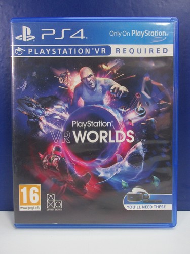 sony playstation 4 PS4 VR WORLDS VIDEO GAME free uk post