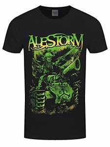 Alestorm-Mens-Trenches-and-Mead-T-Shirt-Black
