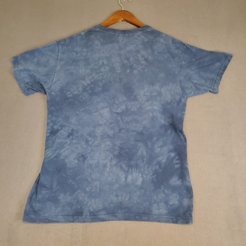 Fairy Fallen Angel Sword Warrior Blue Wings M T-Shirt Mountain Fantasy Cotton - Imagen 2 de 9