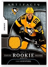 2017-18 Artifacts Year One Rookie Sweaters Jake Guentzel Rookie Jersey