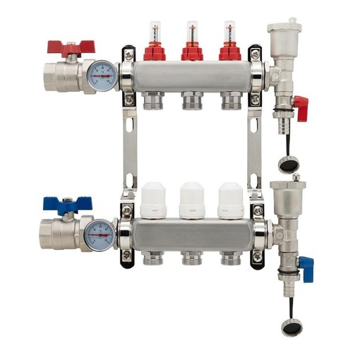 6 Pcs Underfloor Heating Manifold Flow Meter, Visual Flow Monitoring4497 - Picture 4 of 7