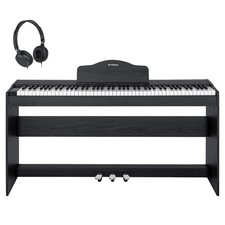 STRICH Digital Piano 88 Keys Hammer Weighted Electric Piano Keyboard with Stand