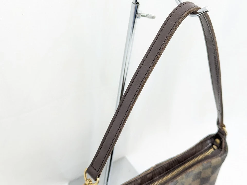 Borsa a mano Louis Vuitton Illovo PM Damier Ebene marrone N51996 DU0085... - Immagine 3 di 4