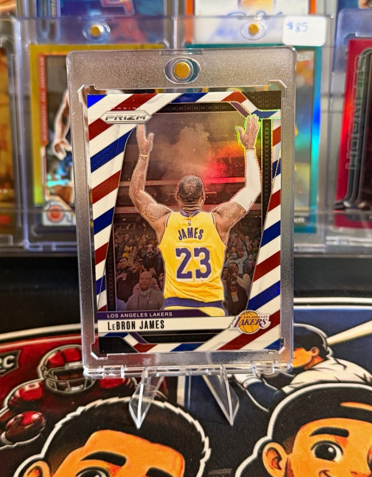 LeBron James 2024 Prizm #130 Red White Blue Price Guide - Sports