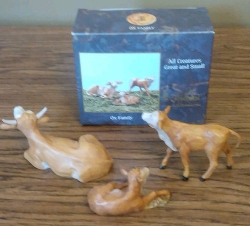 Roman Fontanini Ox Family, 5" Collection - Set of 3 (51534) - Picture 3 of 8
