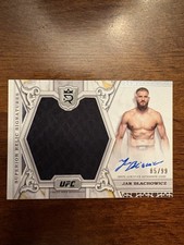 UFC Auto - Jan Blachowicz Patch Auto /99 - Superior Relic Signatures