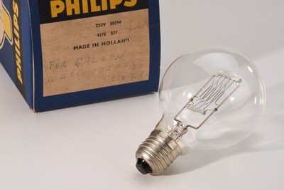 Philips 437E E27 220 V 500W (für Galgen, Projektion)