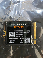 WD_BLACK SN770M 2TB M.2 2230 NVMe PCIe Gen4 SSD 100% health