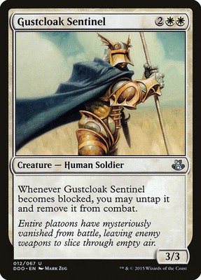 [MTG] Gustcloak Sentinel (012) (DDO) LP-HP