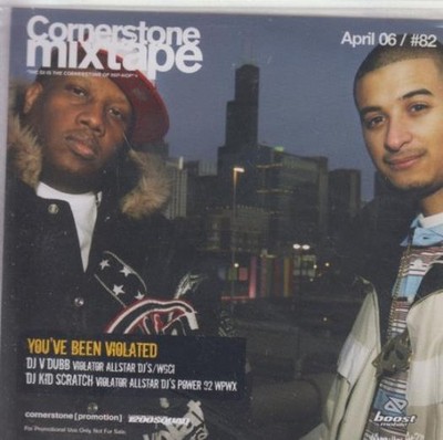 Cornerstone Mixtape 82 April 06 2-Disc 49-Track PROMO MUSIC AUDIO CD rap remixes