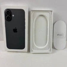Apple iPhone 17 Black 256 Gb EMPTY BOX ONLY w/ Inserts A3258