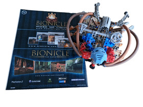 LEGO Bionicle 8595 Takua & Pewku Instructions Mask of Light Kanohi Jala Complete