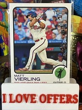 2022 Topps Heritage Rookie Matt Vierling Philadelphia Phillies #292 C Store More