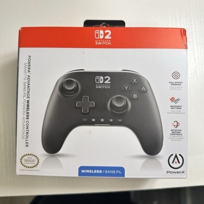 PowerA Advantage Wireless Controller Hall Effect Mappable Motion Black Switch 2
