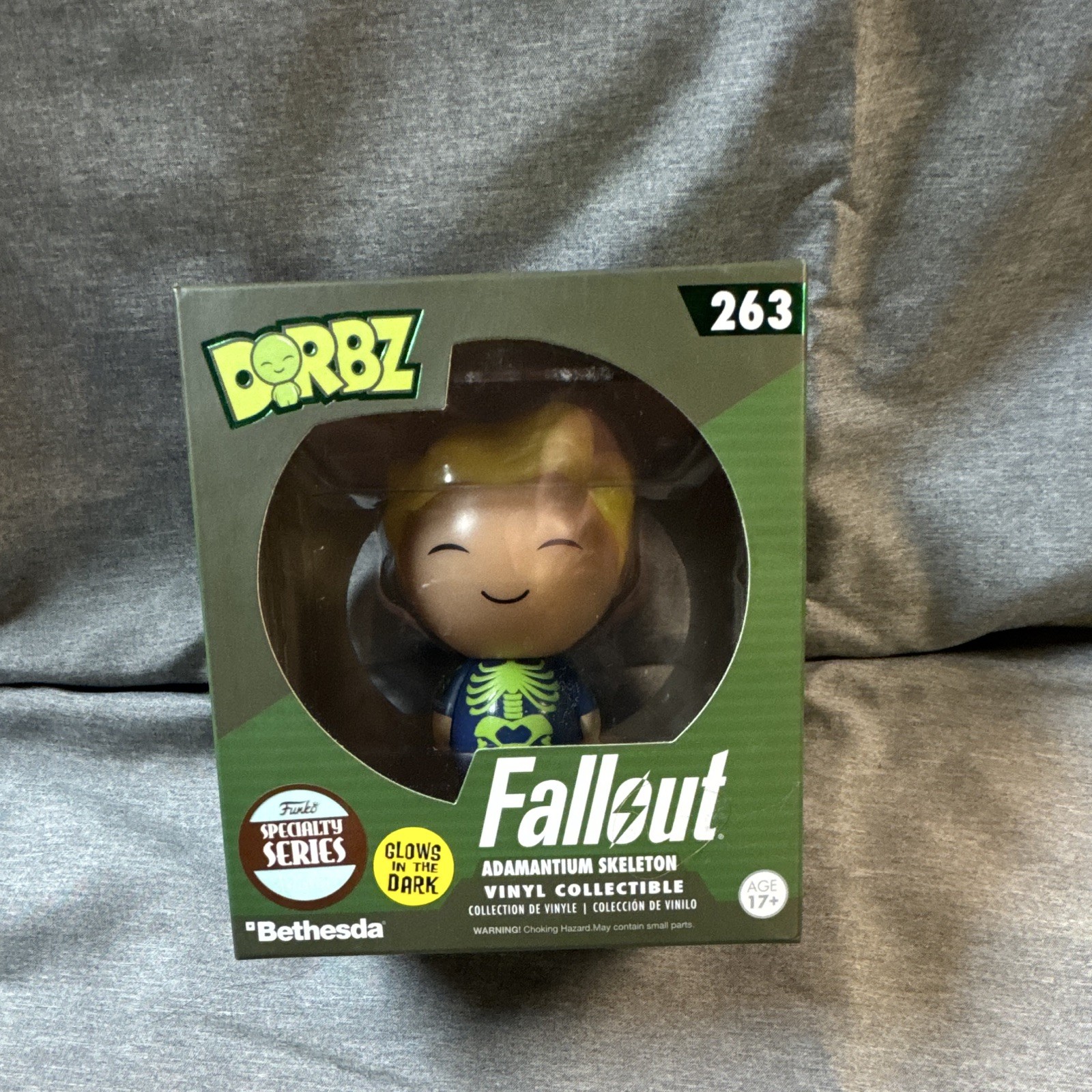 Funko Dorbz Fallout Vault Boy #263 Vinyl Collectible Glow in the Dark ...